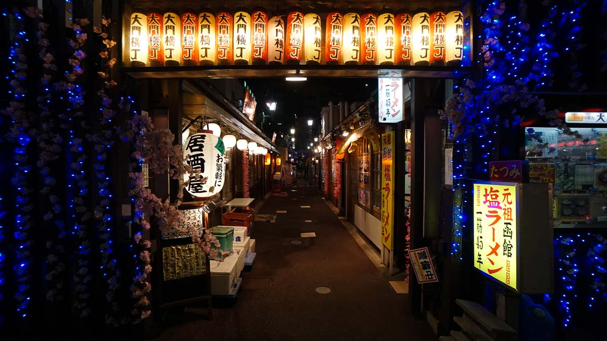 Daimon Yokocho in Hakodate-Budget Hokkaido Itinerary Road Trip