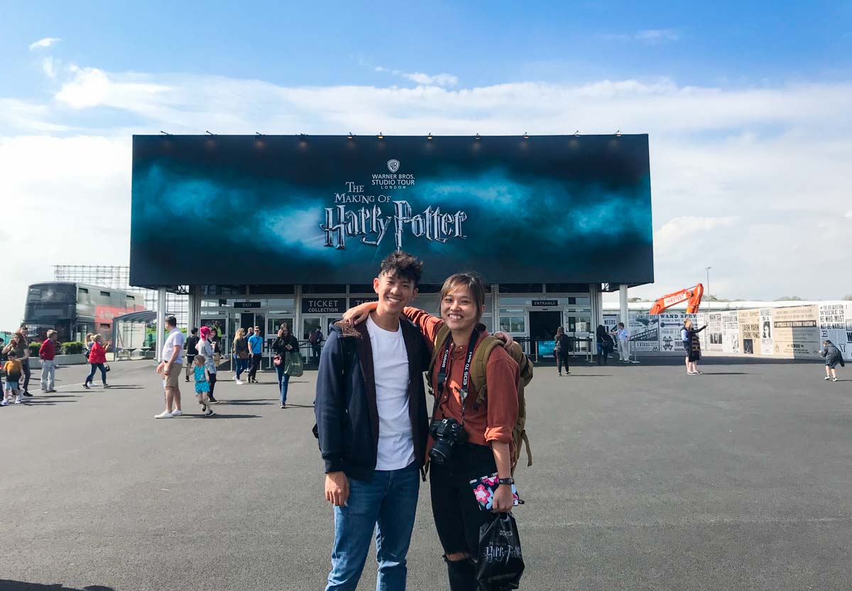 Entrance to Warner Brothers Studios Harry Potter in London - Harry Potter London Itinerary