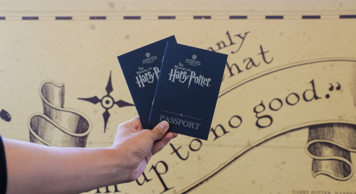 Free Souvenir Passports at Warner Brothers Studios Harry Potter - Harry Potter London Itinerary
