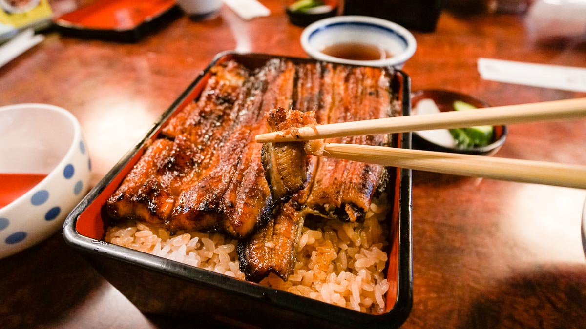 Kawatoyo unagi eel-Narita Travel Guide Tokyo - Chiba