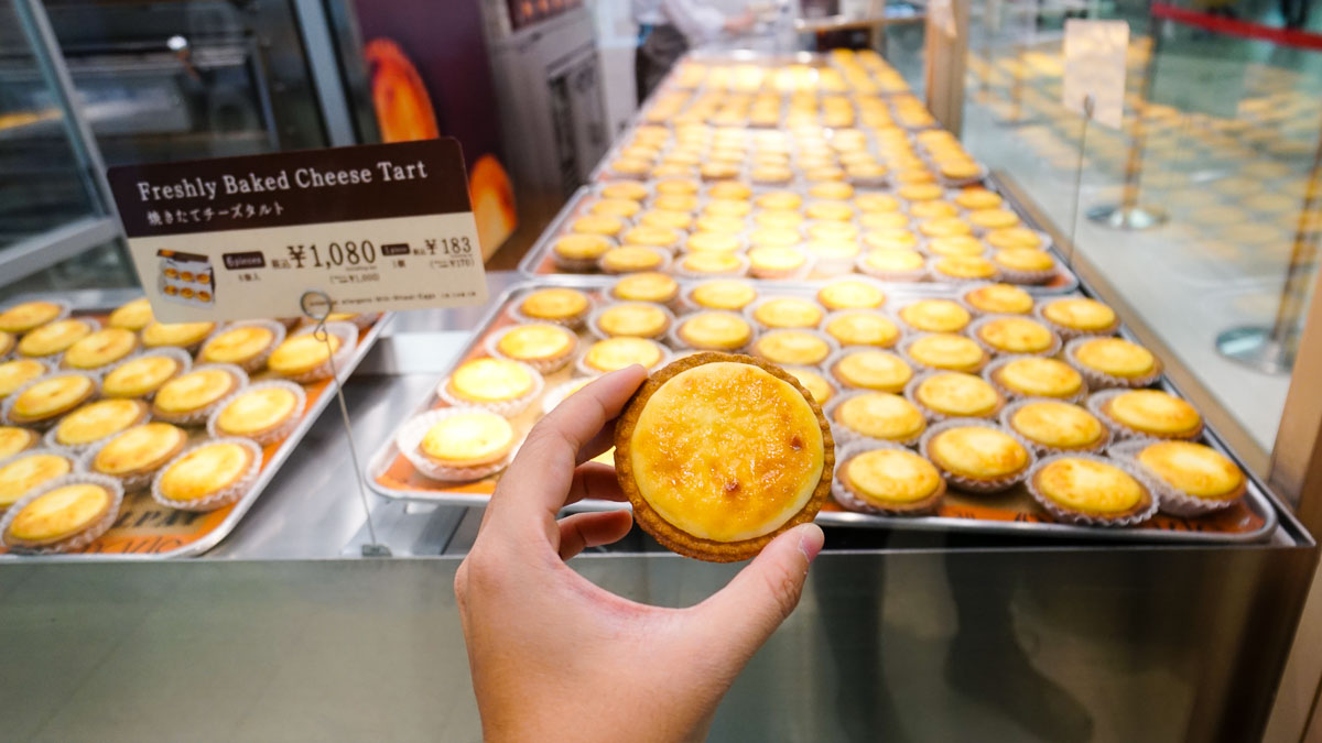 Kinotoya bake cheese tart-Sapporo City Guide