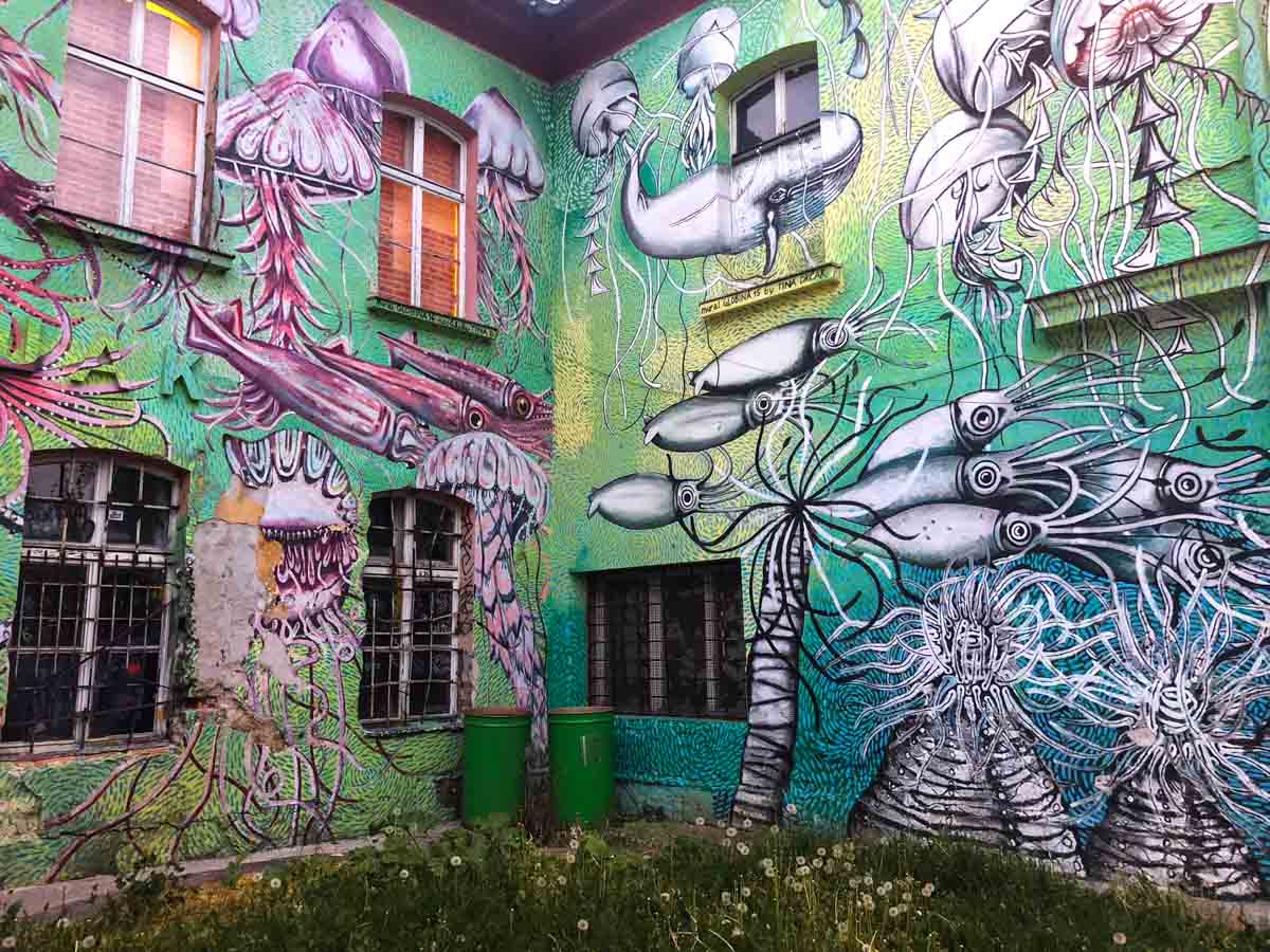 Ljubljana, Metelkova Art Center Walls-The Ultimate Eurail Budget Itinerary (2)