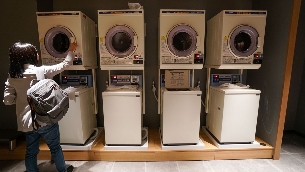 MYSTAYS Premier Narita laundry room-Narita Travel Guide Tokyo - Chiba