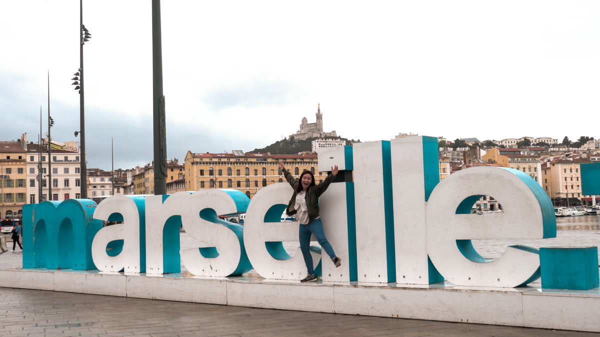 Marseille Big Words - France Itinerary