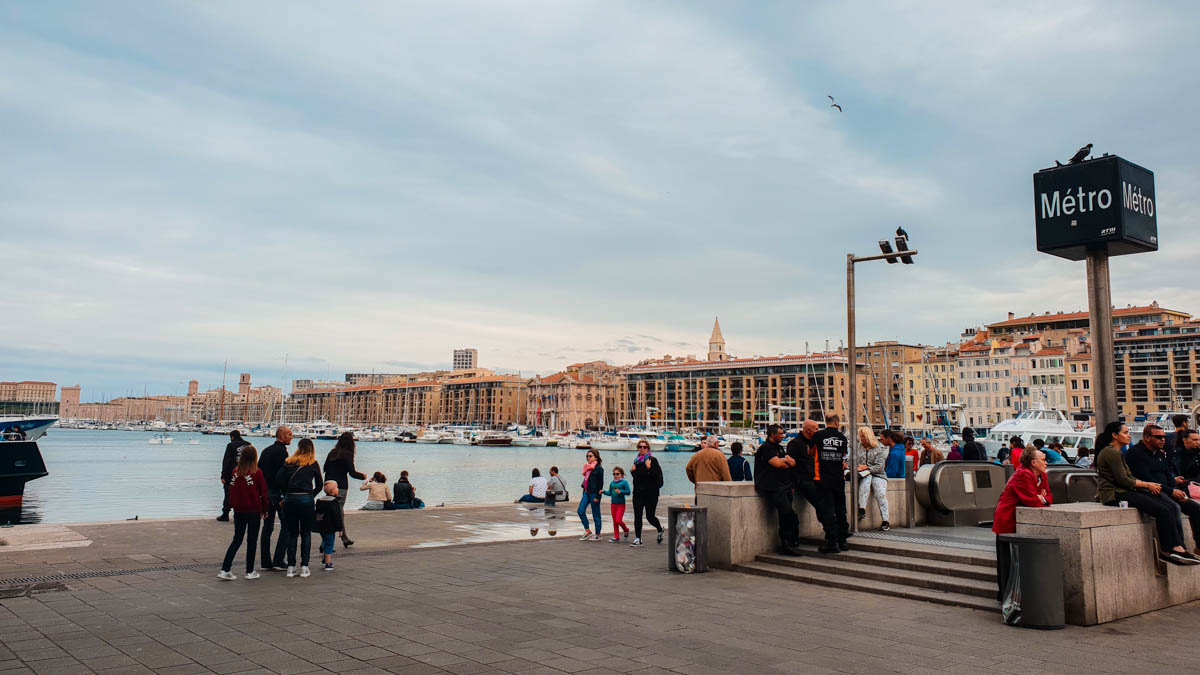 Marseille Metro and port - France Itinerary