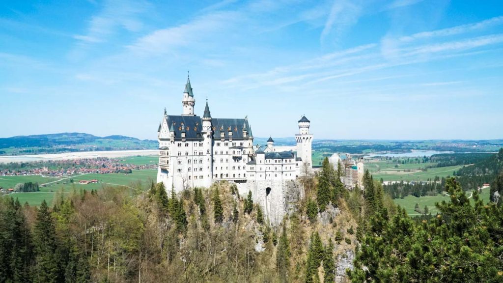 Neuschwanstein Castle - Germany - eurail pass guide