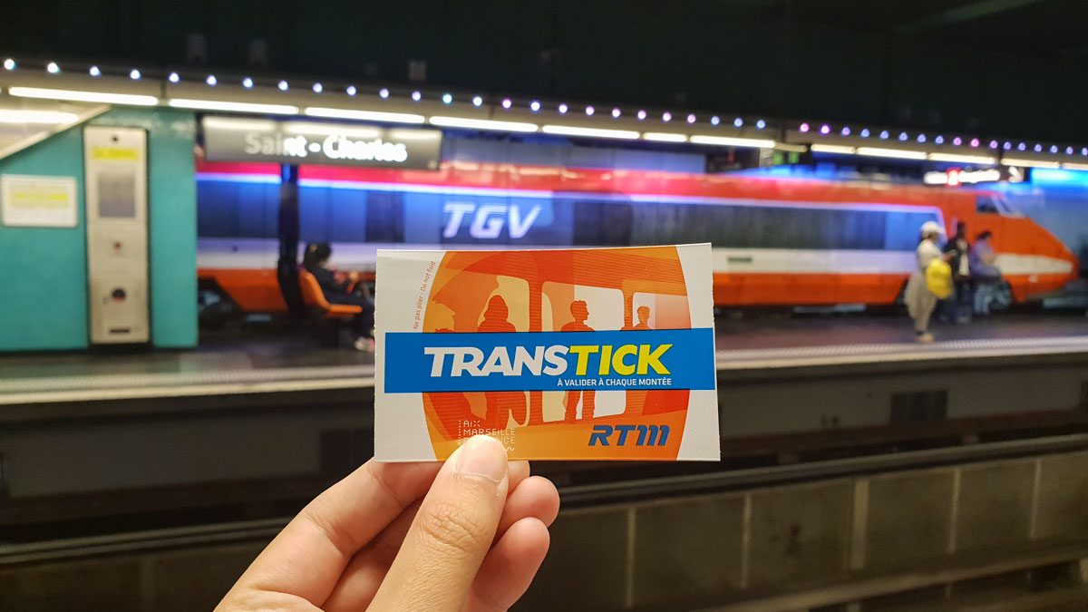 Marseille Transport Card - France Itinerary