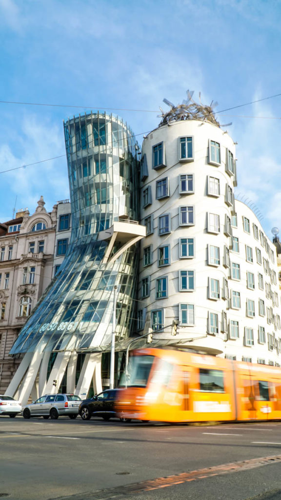 Prague, Dancing House-The Ultimate Eurail Budget Itinerary