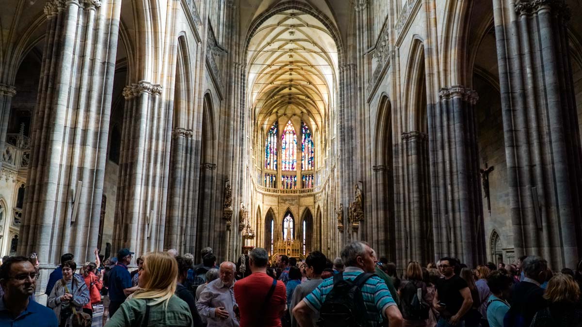 Prague, St. Vitus Cathedral-The Ultimate Eurail Budget Itinerary