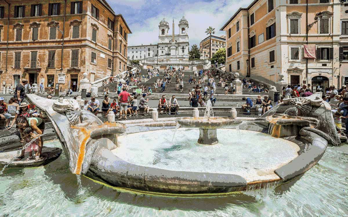 Rome, Spanish Steps-The Ultimate Eurail Budget Itinerary (3)