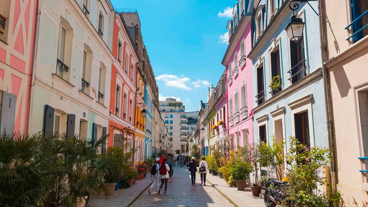 Rue Cremieux Paris - France Itinerary