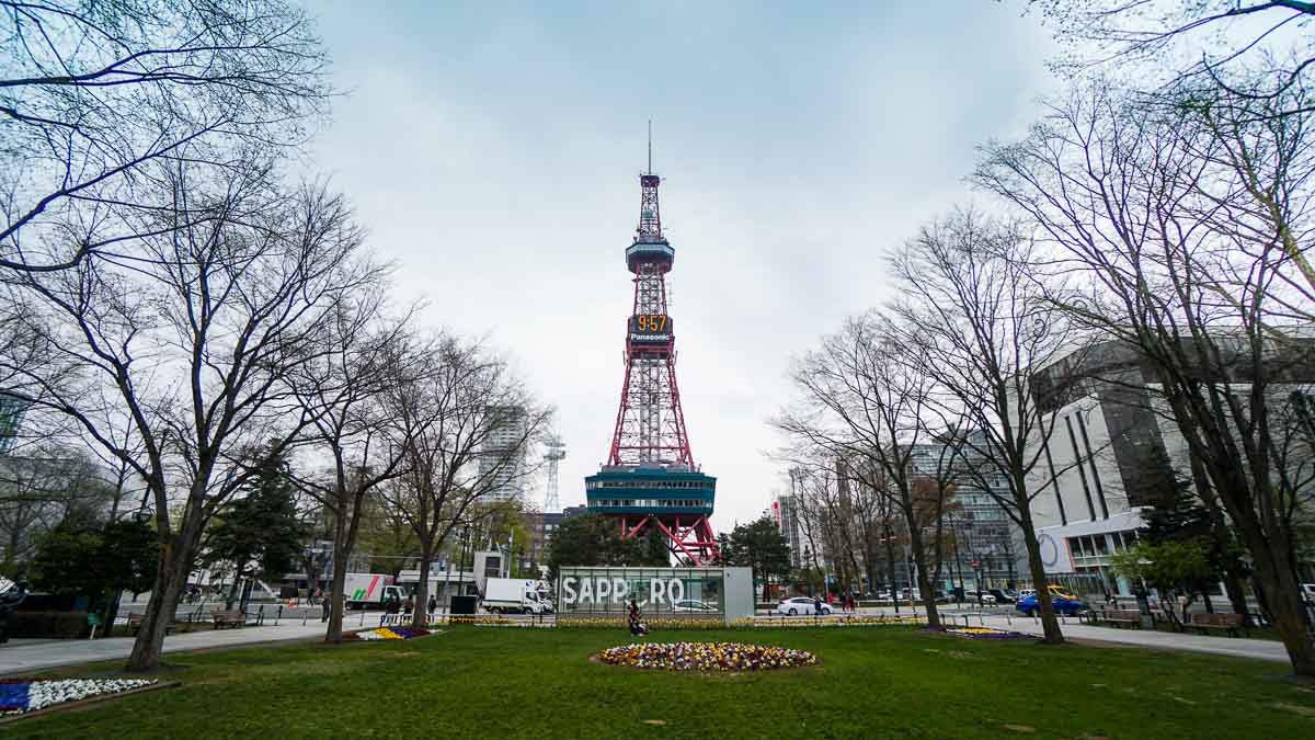 Sapporo TV Tower - Budget Hokkaido Itinerary