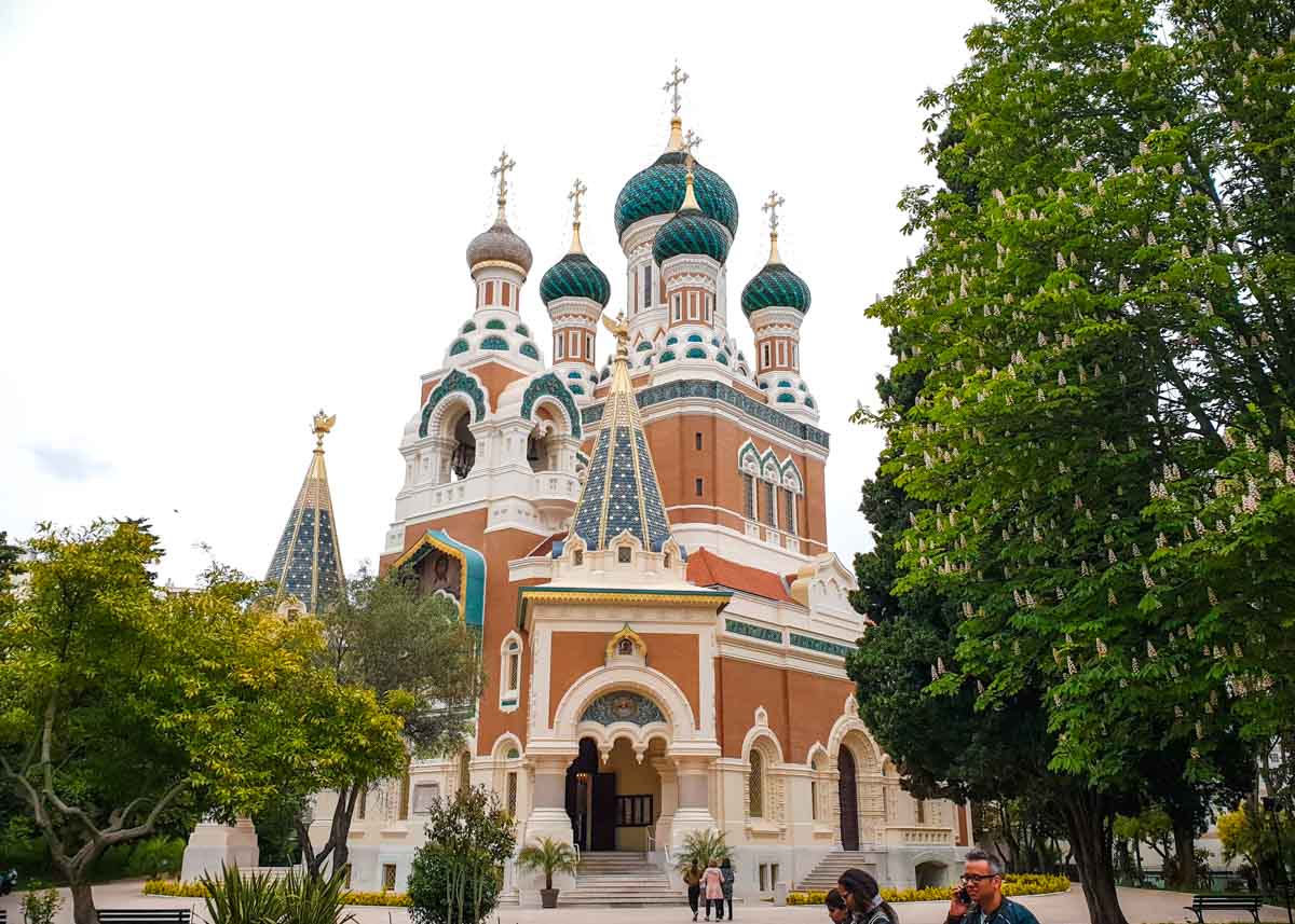 St Nicholas Orthodox Church in Nice - France Itinerary