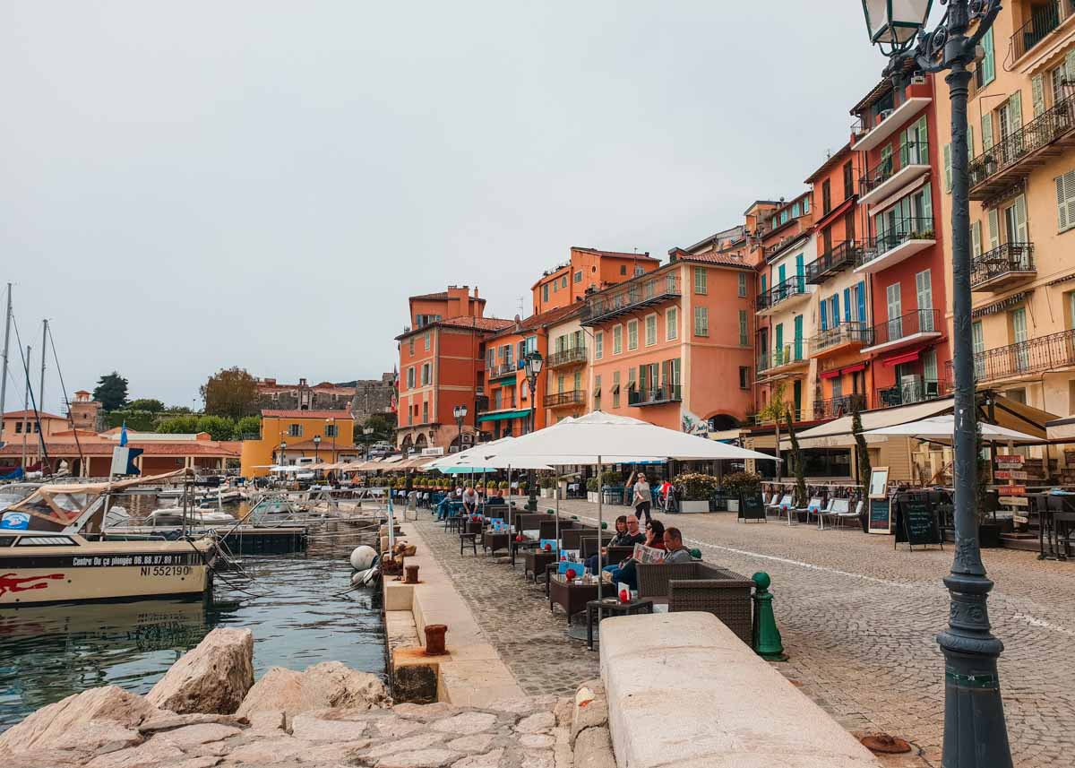 Street of villefranche sur mer - France Itinerary