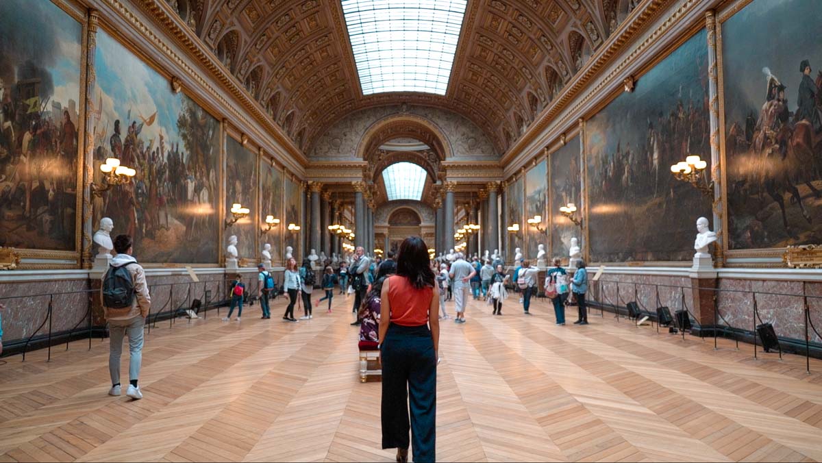 Versailles paintings - France Itinerary