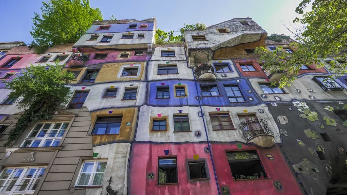 Vienna, Hundertwasser House-The Ultimate Eurail Budget Itinerary