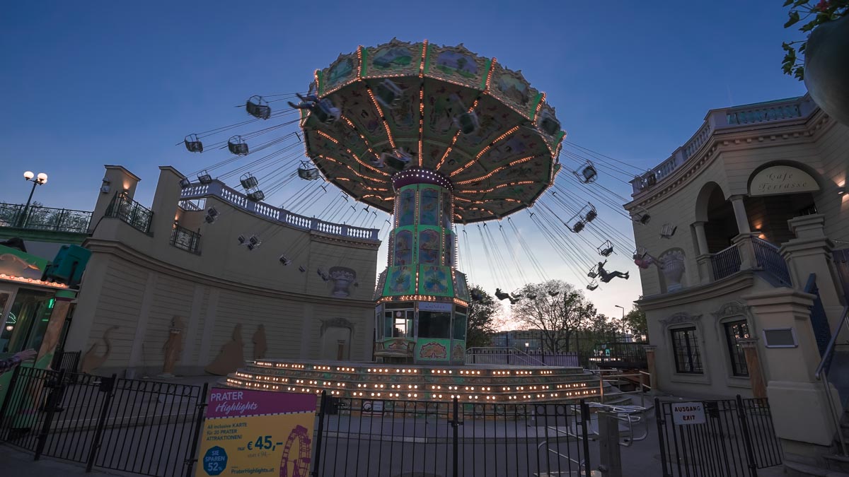 Vienna, Prater's Carousel-The Ultimate Eurail Budget Itinerary