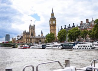 View of London City - Scotland Wales London Itinerary BritRail Pass