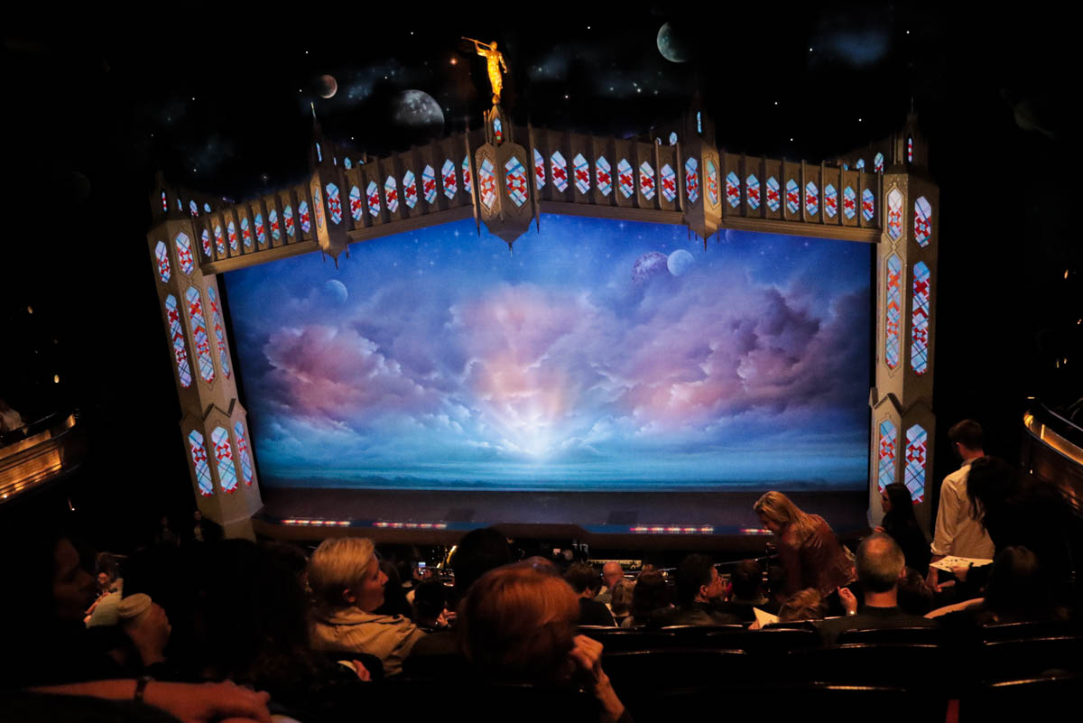 View of the Stage of Book of Mormon - Scotland Wales London Itinerary BritRail Pass