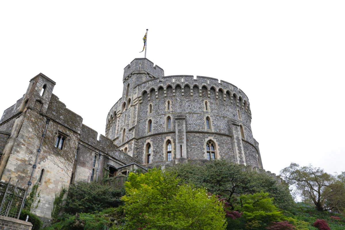 Windsor Castle from Afar - Scotland Wales London Itinerary BritRail Pass