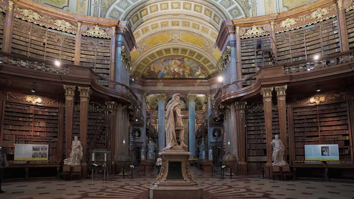 Austrian National Library - Vienna - Photogenic places in Europe