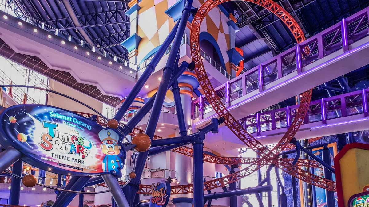 Berjaya Times Square Indoor theme park - Port Klang Day trip guide