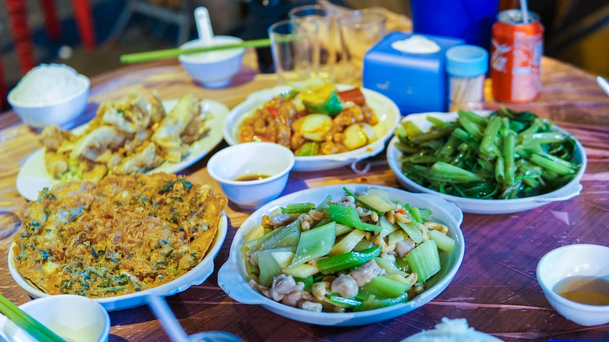 Food at Oi Man Sang Dai Pai Dong - Hong Kong Food Guide
