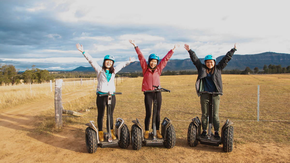 Hunter Valley segway tour - NSW Australia Road Trip Itinerary