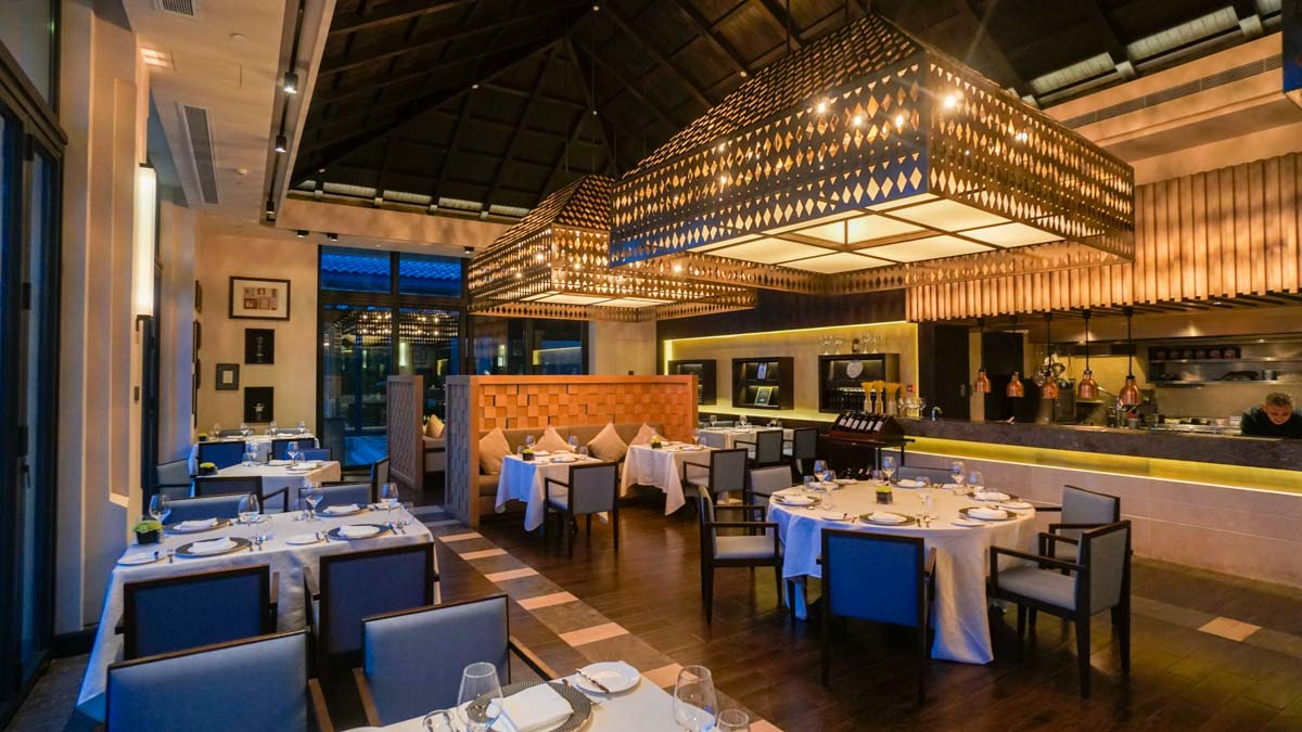 Italian Restaurant Sapori at Raffles Hainan - Raffles Hainan Hotel Review