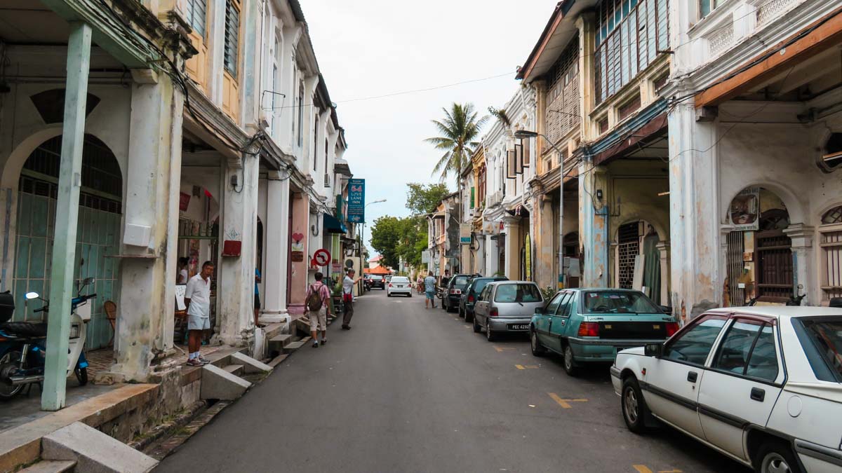 Love Lane street in Penang - Penang Day trip guide