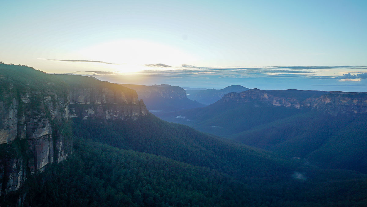 Govetts Leap Look out - NSW Blue Mountains Itinerary