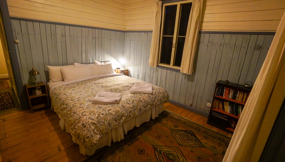 Old Leura Dairy Workers Cottage Bedroom - NSW Blue Mountains Itinerary