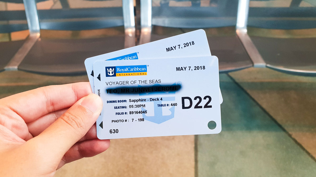 Royal Caribbean Sea pass card - Reasons to go on a cruise