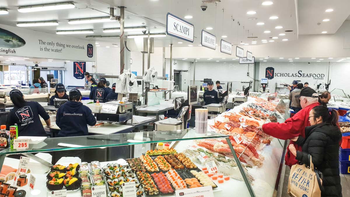 Sydney fish market - Australia Road Trip