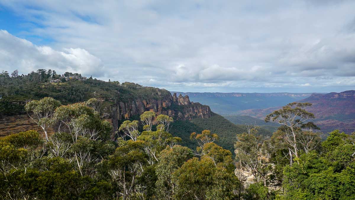 Three Sisters - Blue Mountains from Scenic World -NSW Blue Mountains Itinerary