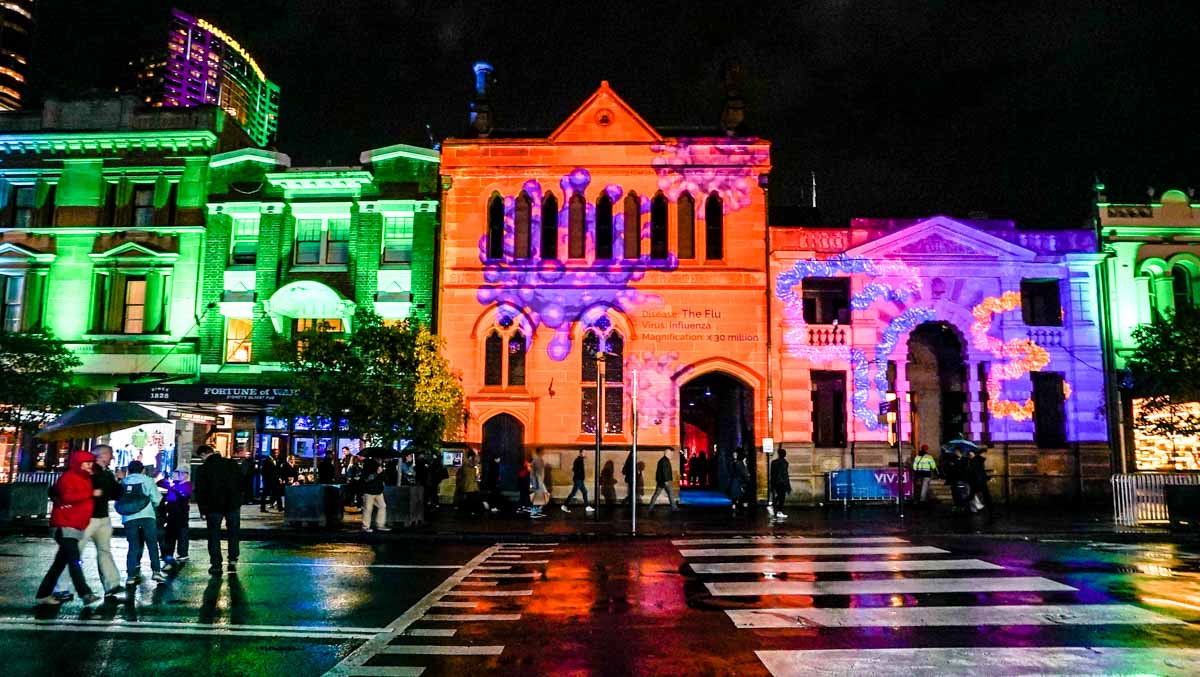 Vivid Sydney beautiful and dangerous - NSW Australia Road Trip Itinerary