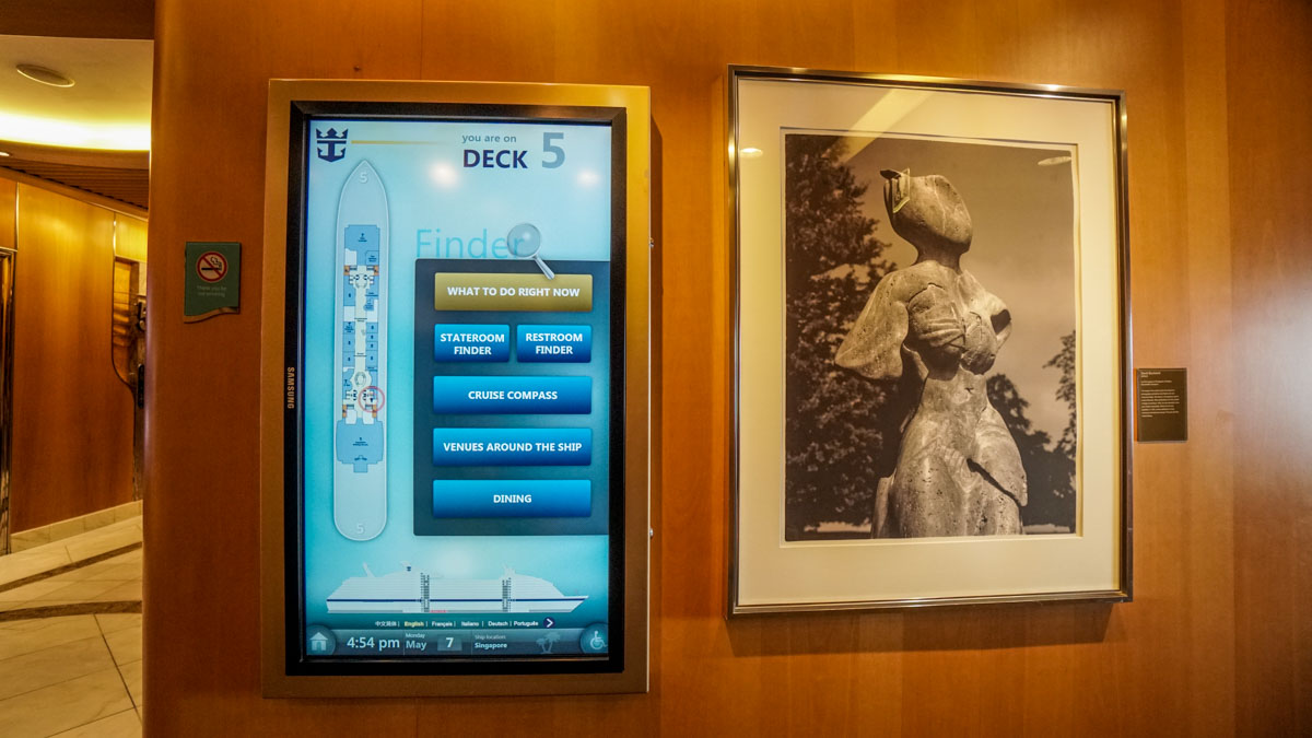Wayfinder on Cruise royal caribbean - Reasons to go on a cruise getaway