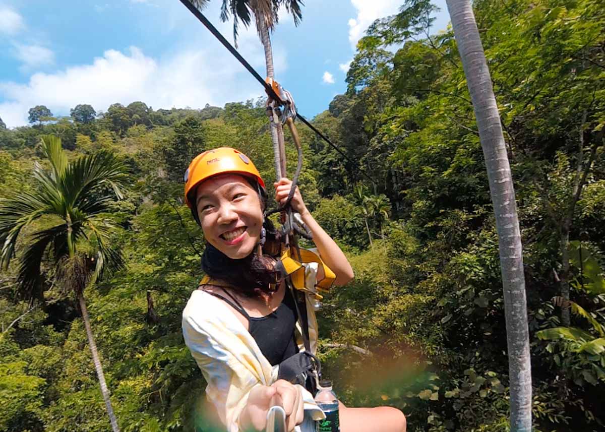 flying hanuman in phuket - voyager of the seas