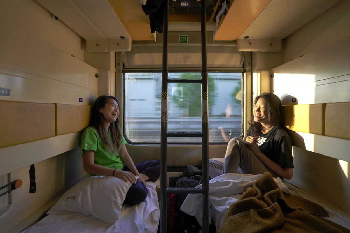sleeper train interior - eurail pass guide