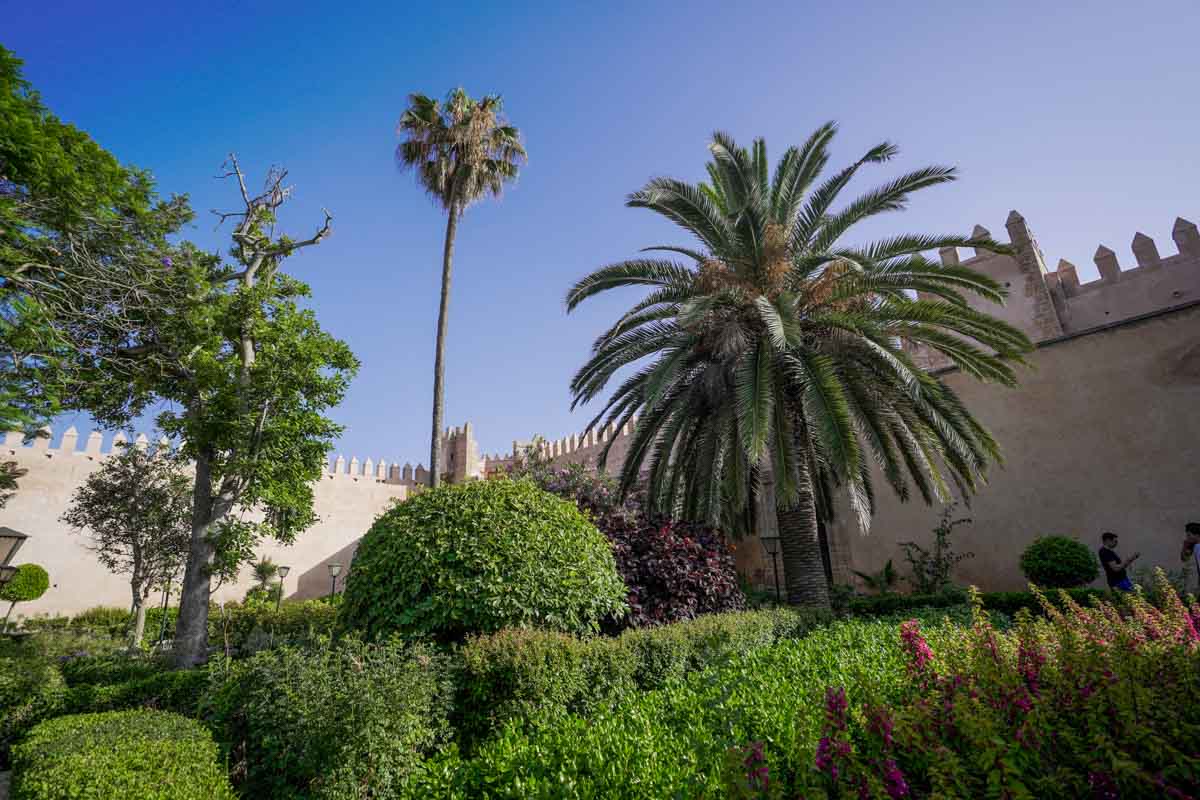 Andalusian Gardens in Rabat - Morocco Itinerary
