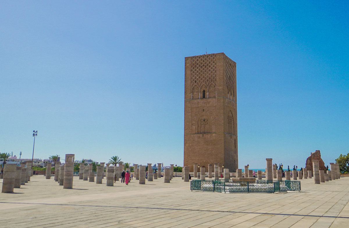 Hassan Tower - Morocco Itinerary