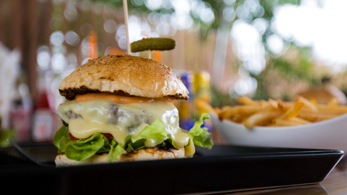 Swiss Cheeseburger at Green Tamarind Kitchen - Non-Mainstream Phuket Itinerary