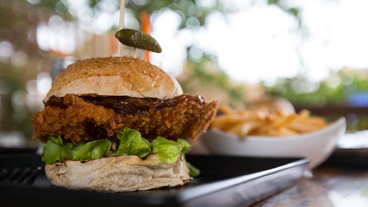 Chicken Burger at Green Tamarind Kitchen - Non-Mainstream Phuket Itinerary