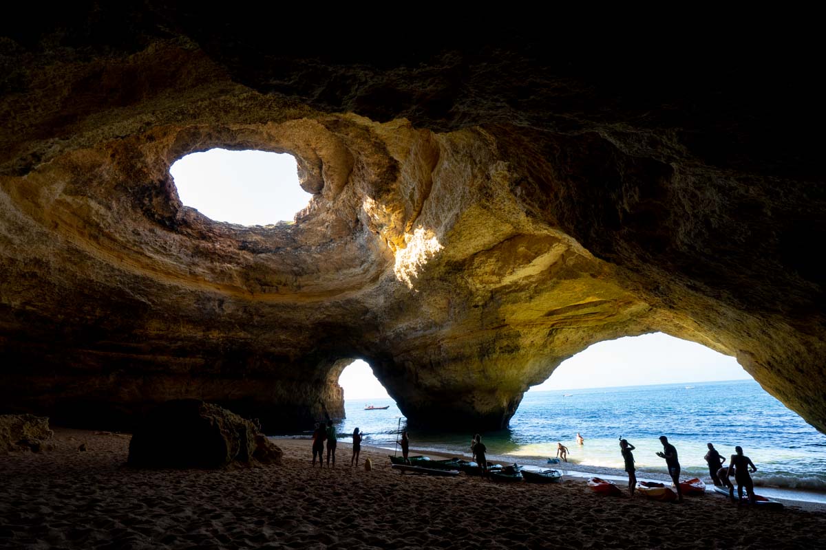 Benagil cave - portugal itinerary