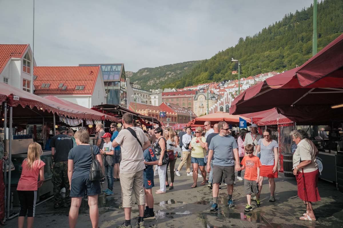 Bergen Fish Market - Summer Norway Itinerary