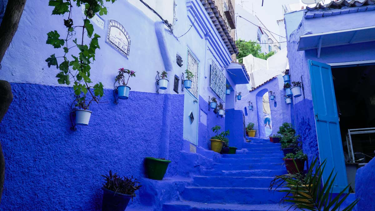 Blue-walled Streets of Chefchaouen - Morocco Itinerary