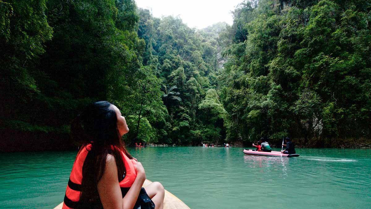 Canoeing in Hong Island - Phuket Island Hopping Guide