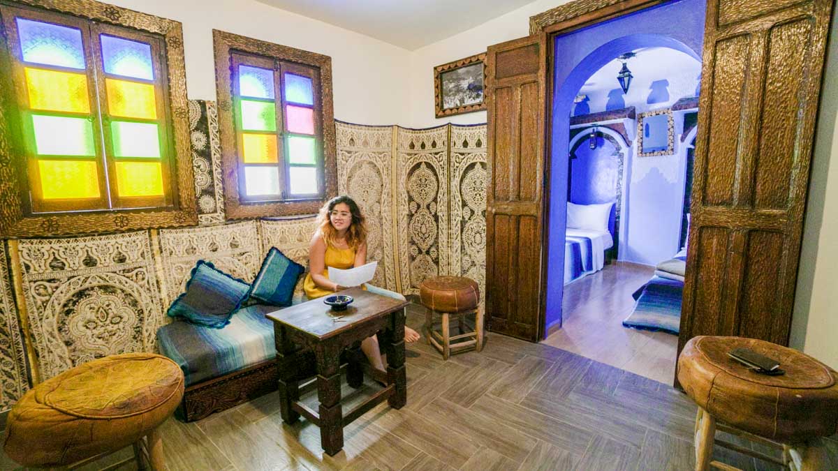Casa La Hiba Kassaba Accommodation in Chefchaouen - Morocco Itinerary