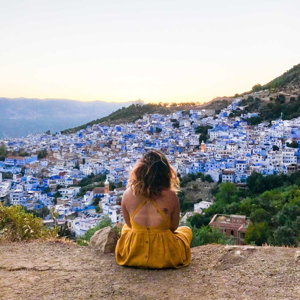 Chefchaouen During Sunset