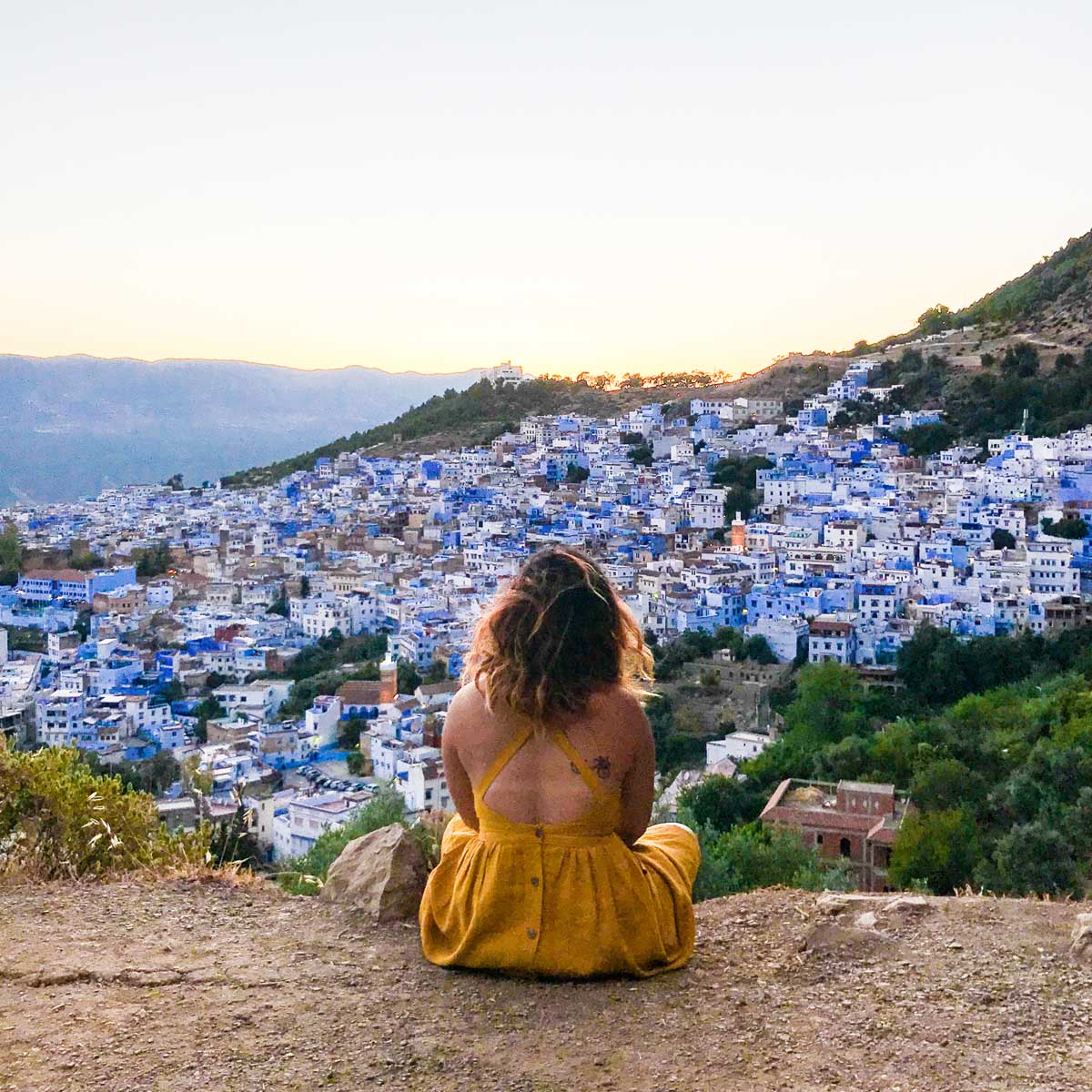 Chefchaouen During Sunset - Morocco Photo Guide